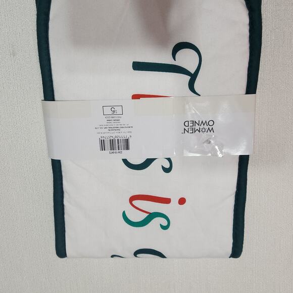 Double oven mitt ''This is going to be delicious'' measurements 7'' x 36'' - Picture 2 of 5